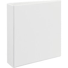 Heavy-duty Non Stick View Binder With Durahinge And Slant Rings, 3 Rings, 2" Capacity, 11 X 8.5, White, (5504)