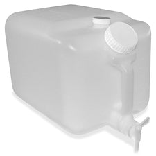 Impact Products E-Z Fill Container - External Dimensions: 16" Length x 10" Width x 9.5" Height - 5 gal - Plastic - Translucent - For Chemical - 6 / Carton