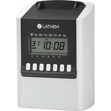 700e Calculating Time Clock, Digital Display, White
