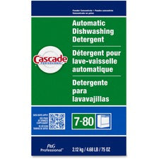 Automatic Dishwasher Detergent Powder, Fresh Scent, 75 Oz Box, 7/carton