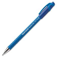 Flexgrip Ultra Ballpoint Pen, Stick, Medium 1 Mm, Blue Ink, Blue Barrel, Dozen