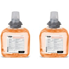 Premium Foam Antibacterial Hand Wash, Fresh Fruit Scent, 1,200 Ml, 2/carton
