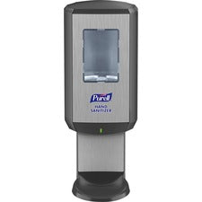 PURELL&reg; CS8 Hand Sanitizer Dispenser - Automatic - 1.27 quart Capacity - Wall Mountable, Refillable, Site Window, Touch-free - Graphite - 1 / Carton