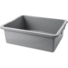 Bus/utility Box, 7.13 Gal, 21.5" X 17.13" X 7", Gray