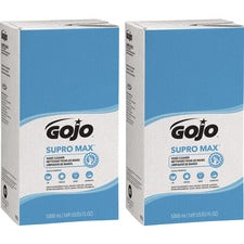 Gojo&reg; PRO TDX Refill Supro Max Hand Cleaner - 1.3 gal (5 L) - Pump Bottle Dispenser - Oil Remover, Grease Remover, Paint Remover, Adhesive Remover - Skin - Beige - Heavy Duty, Bio-based, Non-drying - 2 / Carton