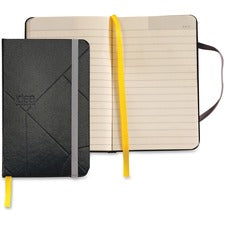 Idea Collective Journal, Hardcover With Elastic Closure, 1-subject, Wide/legal Rule, Black Cover, (96) 5.5 X 3.5 Sheets