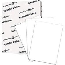 Digital Index White Card Stock, 92 Bright, 90 Lb Index Weight, 8.5 X 11, White, 250/pack