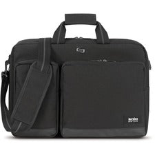 Urban Hybrid Briefcase, Fits Devices Up To 15.6", Polyester, 5 X 17.25 X 17.24, Black