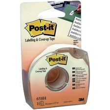 Labeling And Cover-up Tape, Non-refillable, Clear Applicator, 1" X 700"