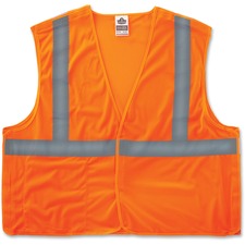 Glowear 8215ba Type R Class 2 Econo Breakaway Mesh Vest, Large To X-large, Orange