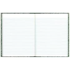 Lab Notebook, Wide/legal Rule, Green Marble Cover, (96) 10.13 X 7.88 Sheets