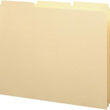 Recycled Blank Top Tab File Guides, 1/3-cut Top Tab, Blank, 8.5 X 11, Manila, 100/box