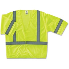 Glowear 8310hl Type R Class 3 Economy Mesh Vest, 2x-large To 3x-large, Lime