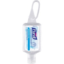 PURELL&reg; Advanced Hand Sanitizer Gel - 1 fl oz (29.6 mL) - Flip Top Bottle Dispenser - Kill Germs - Hand, Skin - Clear - 36 / Carton