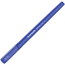 Write Bros. Ballpoint Pen, Stick, Bold 1.2 Mm, Blue Ink, Blue Barrel, Dozen