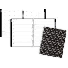 Elevation Poly Weekly/monthly Planner, 11 X 8.5, Black Cover, 12-month (jan To Dec): 2023