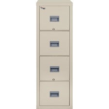 Patriot By Fireking Insulated Fire File, 1-hour Fire Protection, 4 Letter-size File Drawers, Parchment, 17.75 X 31.63 X 52.75