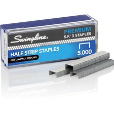 S.f. 3 Premium Staples, 0.25" Leg, 0.5" Crown, Steel, 5,000/box