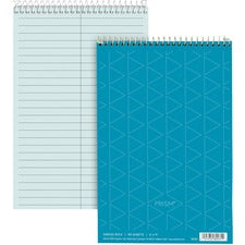 Prism Steno Pads, Gregg Rule, Blue Cover, 80 Blue 6 X 9 Sheets, 4/pack