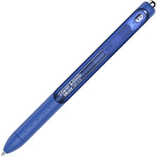 Inkjoy Gel Pen, Retractable, Micro 0.5 Mm, Blue Ink, Blue Barrel, Dozen