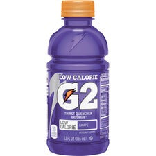 Gatorade Low-Calorie Gatorade Sports Drink - 12 fl oz (355 mL) - Bottle - 24 / Carton