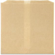 Waxed Napkin Receptacle Liners, 8.5" X 8", Brown, 500/carton