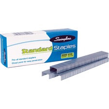 S.f. 1 Standard Staples, 0.25" Leg, 0.5" Crown, Steel, 5,000/box