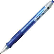 Velocity Easy Glide Ballpoint Pen Value Pack, Retractable, Medium 1 Mm, Blue Ink, Blue Barrel, 36/pack