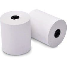 Impact Bond Paper Rolls, 1-ply, 3.25" X 243 Ft, White, 4/pack