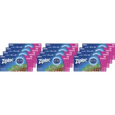 Ziploc Snack Size Storage Bags - 3.25" Width x 6.50" Length - Clear - Plastic - 1080/Carton - Snack, Vegetables, Fruit, Vegetables