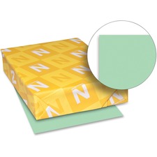 Exact Index Card Stock, 110 Lb Index Weight, 8.5 X 11, Green, 250/pack
