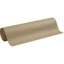 Kraft Paper Roll, 50 Lb Wrapping Weight, 36" X 1,000 Ft, Natural