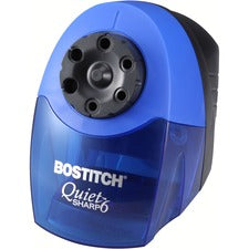 Quietsharp 6 Classroom Electric Pencil Sharpener, Ac-powered, 6.13 X 10.69 X 9, Blue