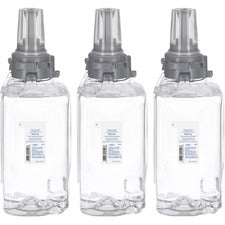Provon ADX-12 Clear & Mild Foam Handwash - Fragrance-free Scent - 42.3 fl oz (1250 mL) - Pump Bottle Dispenser - Kill Germs - Hand - Clear - Rich Lather, Dye-free, Bio-based - 3 / Carton