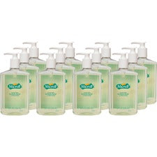 Micrell Antibacterial Lotion Soap - 8 fl oz (236.6 mL) - Pump Bottle Dispenser - Kill Germs, Grease Remover - Anti-irritant - 12 / Carton