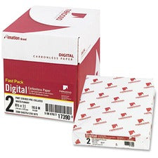Fast Pack Digital Carbonless Paper, 2-part, 8.5 X 11, White/canary, 500 Sheets/ream, 5 Reams/carton