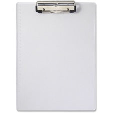 Acrylic Clipboard, 0.5" Clip Capacity, Holds 8.5 X 11 Sheets, Clear