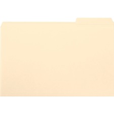 Manila File Folders, 1/3-cut Tabs: Right Position, Letter Size, 0.75" Expansion, Manila, 100/box