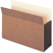 Redrope Tuff Pocket Drop-front File Pockets With Fully Lined Gussets, 5.25" Expansion, Legal Size, Redrope, 10/box