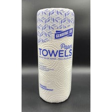 Genuine Joe 2-ply Paper Towel Rolls - 2 Ply - 9" x 11" - 70 Sheets/Roll - White - Paper - Absorbent, Soft, Perforated, Tear Resistant - For Hand, Food Service, Kitchen, Breakroom - 15 / Carton