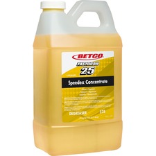 Betco Speedex Concentrate Heavy Duty Degreaser - Concentrate Liquid - 67.6 fl oz (2.1 quart) - Lemon Scent - 1 Each - Light Amber