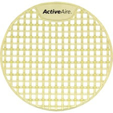 ActiveAire Deodorizer Urinal Screens - Lasts upto 30 Days - Deodorizer - 12 / Carton - Citrus