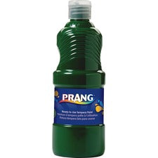 Ready-to-use Tempera Paint, Green, 16 Oz Dispenser-cap Bottle