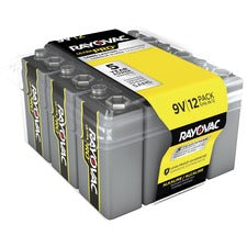 Rayovac Ultra Pro Alkaline 9 Volt Batteries - For Multipurpose - 9V - 9 V DC - 144 / Carton