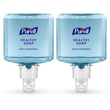 PURELL&reg; ES6 BAK Foam Foodservice HEALTHY SOAP - Fragrance-free Scent - 40.6 fl oz (1200 mL) - Pump Bottle Dispenser - Soil Remover, Odor Remover, Kill Germs - Hand, Skin - Clear - Dye-free, Fragrance-free, Phthalate-free, Paraben-free, Triclosan-free,