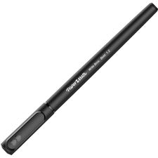Write Bros. Ballpoint Pen, Stick, Bold 1.2 Mm, Black Ink, Black Barrel, Dozen