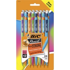 Xtra-strong Mechanical Pencil Value Pack, 0.9 Mm, Hb (#2.5), Black Lead, Assorted Barrel Colors, 24/pack