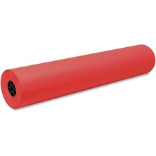 Decorol Flame Retardant Art Rolls, 40 Lb Cover Weight, 36" X 1000 Ft, Cherry Red