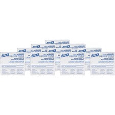 Genuine Joe All-Purpose Cleaning Towels - 17" x 9.50" - White - Fabric - Absorbent, Medium Duty, Reusable - For Multipurpose - 100 Per Box - 1000 / Carton