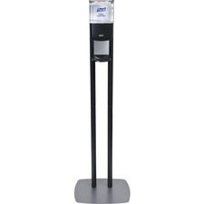 PURELL&reg; ES6 Dispenser Floor Stand - Freestanding - ABS Plastic - Gray